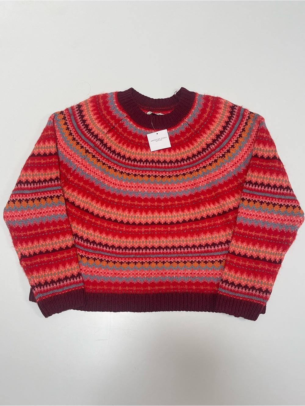 American Eagle Fair Isle Crewneck Sweater | NWT | Size XL
